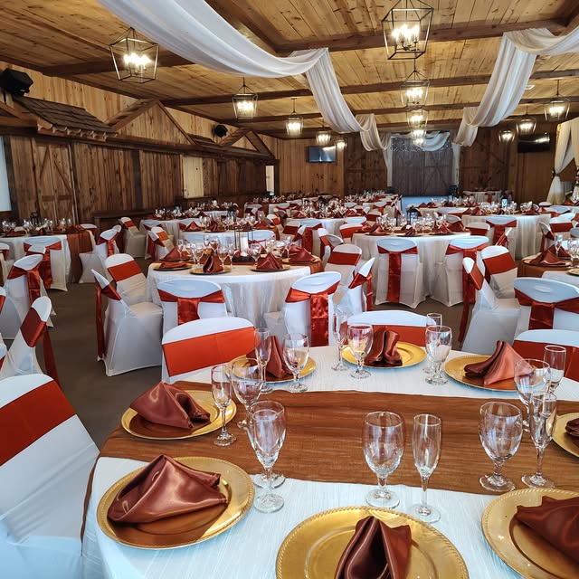 Private event venue setup