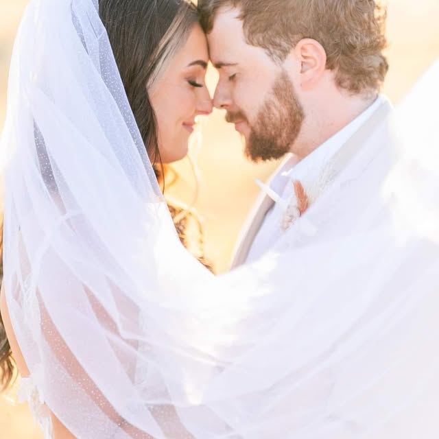 Wedding ceremony at Wright Memorial